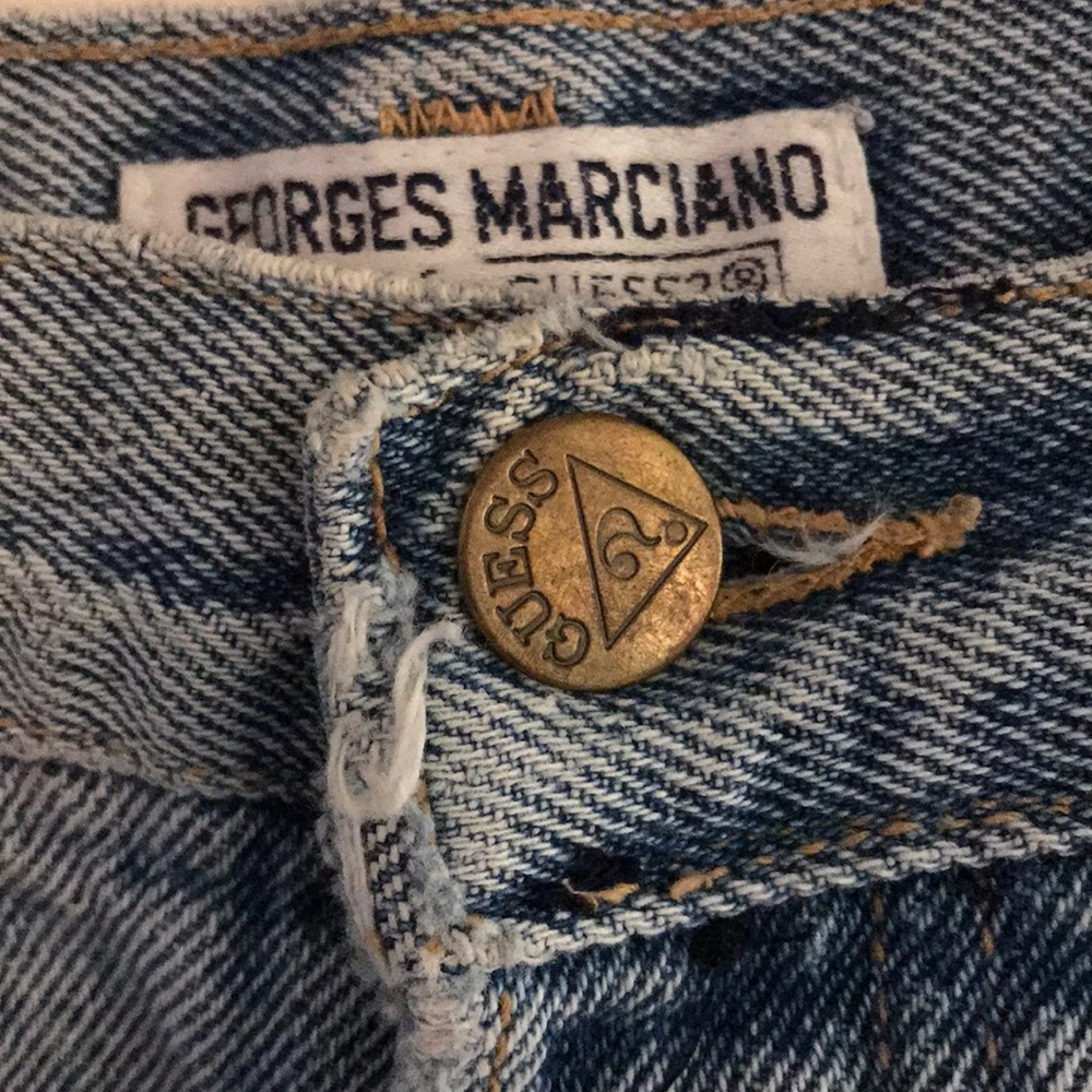 Vintage GUESS❓By Georges Marciano Mini Skirt - Picture 5 of 5